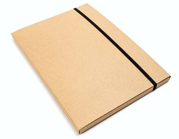 tyyp tyyp Sammelmappe aus 100 % Recyclingpapier, Natur (braun), – Produktbild 1 von 5