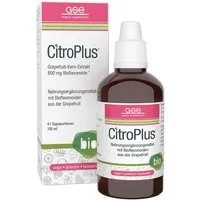 GSE GSE Bio-Grapefruit-Kern-Extrakt "CitroPlus 800" Tropfen, 100 ml – Produktbild 1 von 1