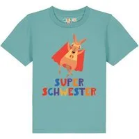 watabout kids watabout.kids T-Shirt Kinder Känguru Superschwester – Produktbild 1 von 1