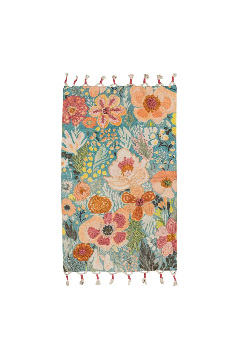 Tranquillo Teppich BOTANIC TWIST - bunt – Produktbild 1 von 1