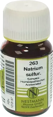 Nestmann Pharma NATRIUM SULFURICUM KOMPLEX Nr.263 Tabletten 120 St Tabletten – Produktbild 1 von 1