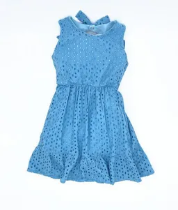 Marraine Kids Marraine Kids Kleid LACE aus Bio-Baumwolle – Lochstickerei & Schleifendetail – Produktbild 1 von 1