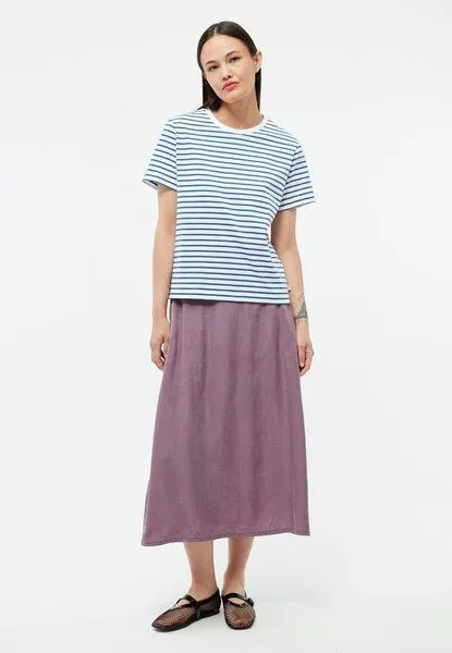 Givn Berlin Givn Berlin Gestreiftes T-Shirt GBJULIA aus Bio-Baumwolle, Blazing blue / white (stripes), – Produktbild 2 von 4