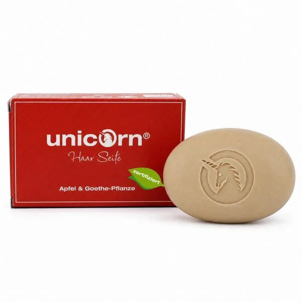 Unicorn Unicorn Apfel-Haarseife mit Goethepflanzenextrakt – Produktbild 5 von 7