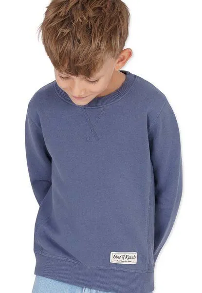 Band of Rascals Band of Rascals Basic Sweat, Dove-blue, – Produktbild 1 von 7