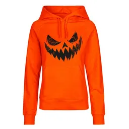 HANDGEDRUCKT HANDGEDRUCKT "Halloween" Frauen Hoody Neutral – Produktbild 1 von 1