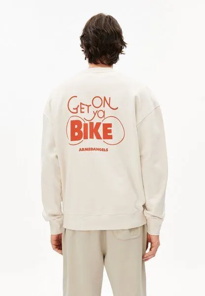 ARMEDANGELS ARMEDANGELS BIKE GMT DYE Herren Sweatshirt aus Bio-Baumwolle, Pure, – Produktbild 2 von 4