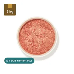 haustierkost.de haustierkost.de BARF Komfort PLUS Lamm Frostfutter 12 x 500 g – Produktbild 1 von 1