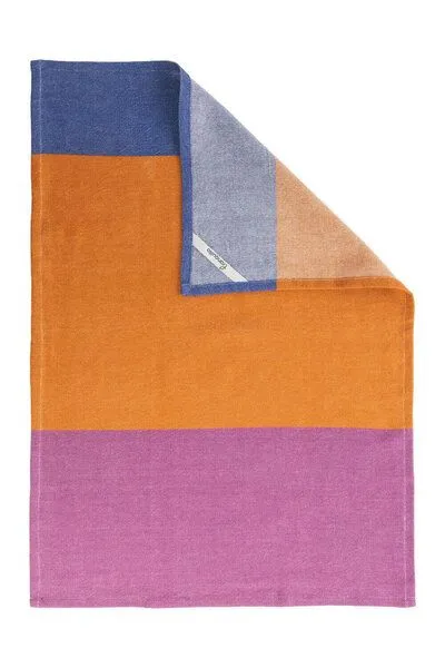 Tranquillo Tranquillo Geschirrtuch COLOURI – Bio-Baumwolle, Orange, – Produktbild 5 von 5