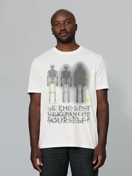 watapparel watapparel T-Shirt Unisex Be the best, Off white, – Produktbild 1 von 4