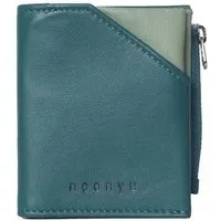 Margelisch Margelisch Echtleder Mini-Geldbörse noonyu slim boy, Teal green - sage green, – Produktbild 1 von 1