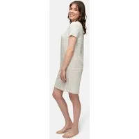 greenjama greenjama Sleepshirt mit Leinen-Anteil, GOTS-zertifiziert, Bamboo(grün), – Produktbild 1 von 1