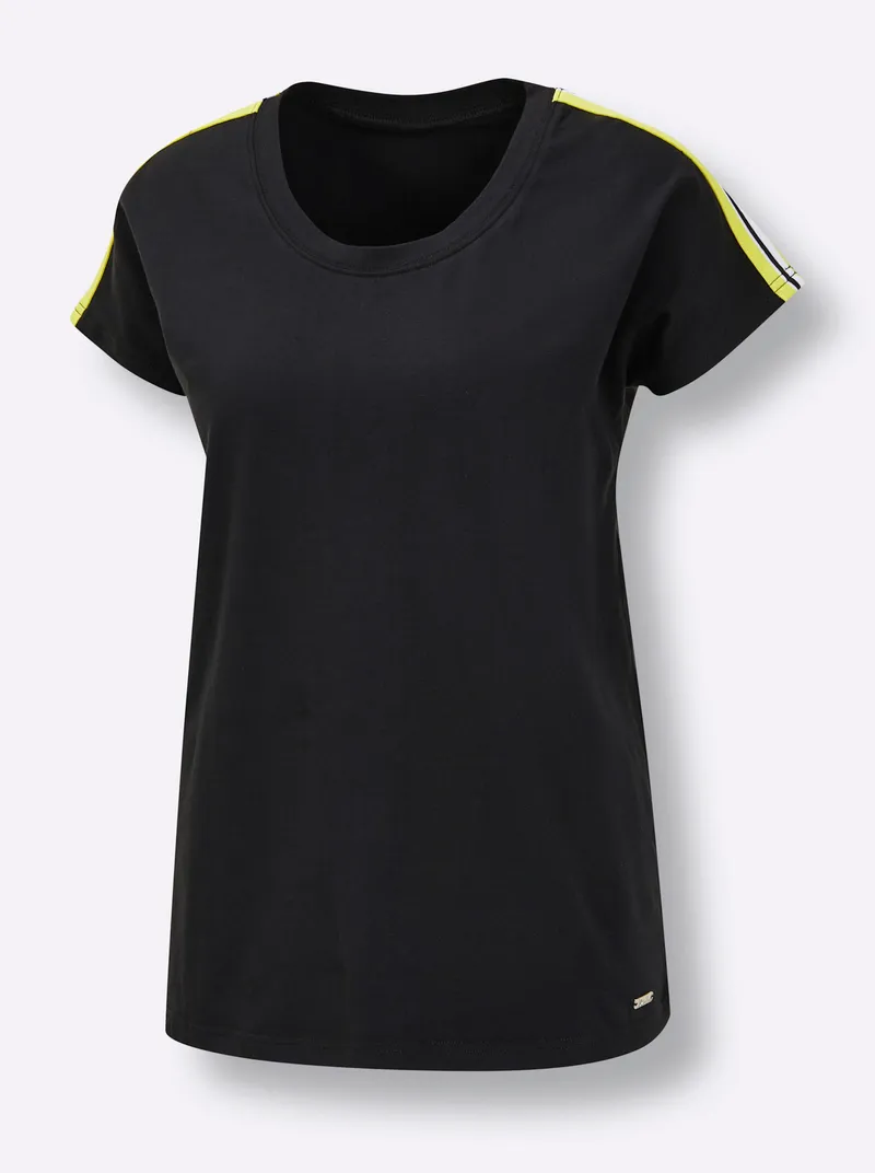 feel good Shirt schwarz, Schwarz, – Produktbild 1 von 2