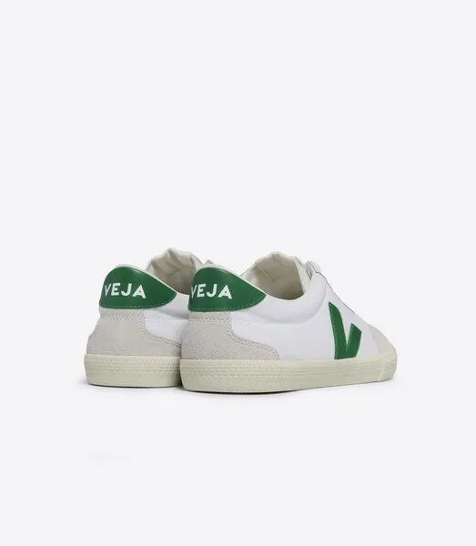 Veja Veja Sneaker Damen - Volley Canvas, Weiß (white emeraude), – Produktbild 3 von 4