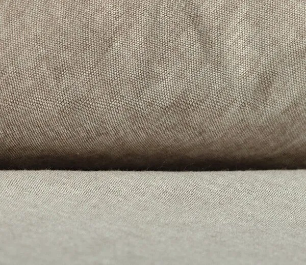 noca noca Terra, klimapositiver Kissenbezug aus 100% Bio-Baumwolle, Braun Melange, Brown, – Produktbild 3 von 4