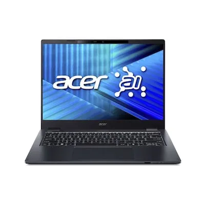 Acer Acer TravelMate P4 (TMP414-55-TCO-5880) 14,0" WUXGA, Intel Ultra 5-225U, 16GB RAM, 512GB SSD, Windows 11 Pro, Schwarz, – Produktbild 1 von 1