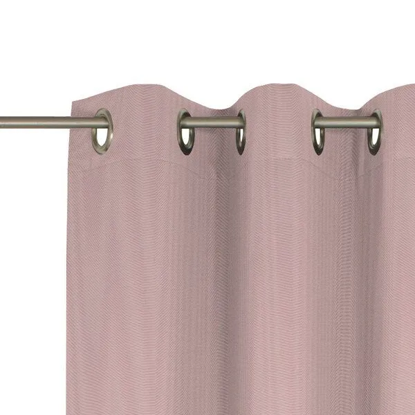 Nature by Adam Nature by Adam Vorhang aus 100% Bio-Baumwolle - Made in Germany - Uni Collection, Rosa, – Produktbild 1 von 7