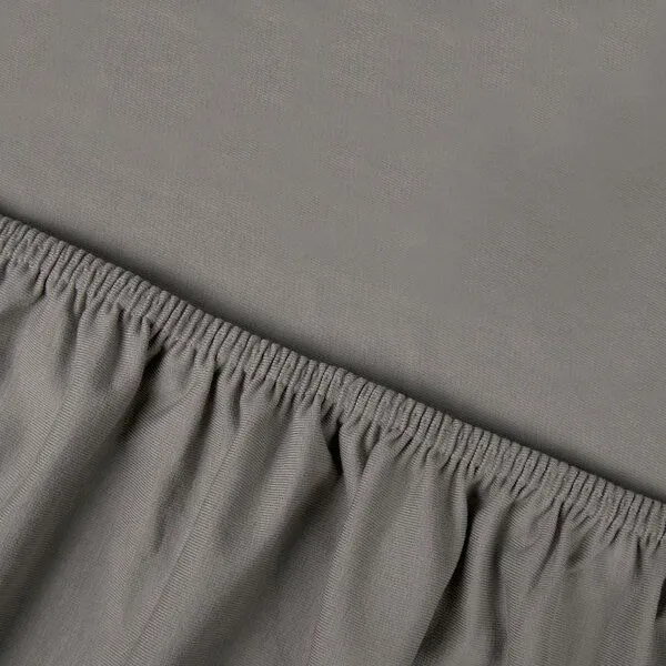 Kayori Kayori Tara Topper Spannbetttuch Stretch Jersey, Grau, – Produktbild 4 von 4