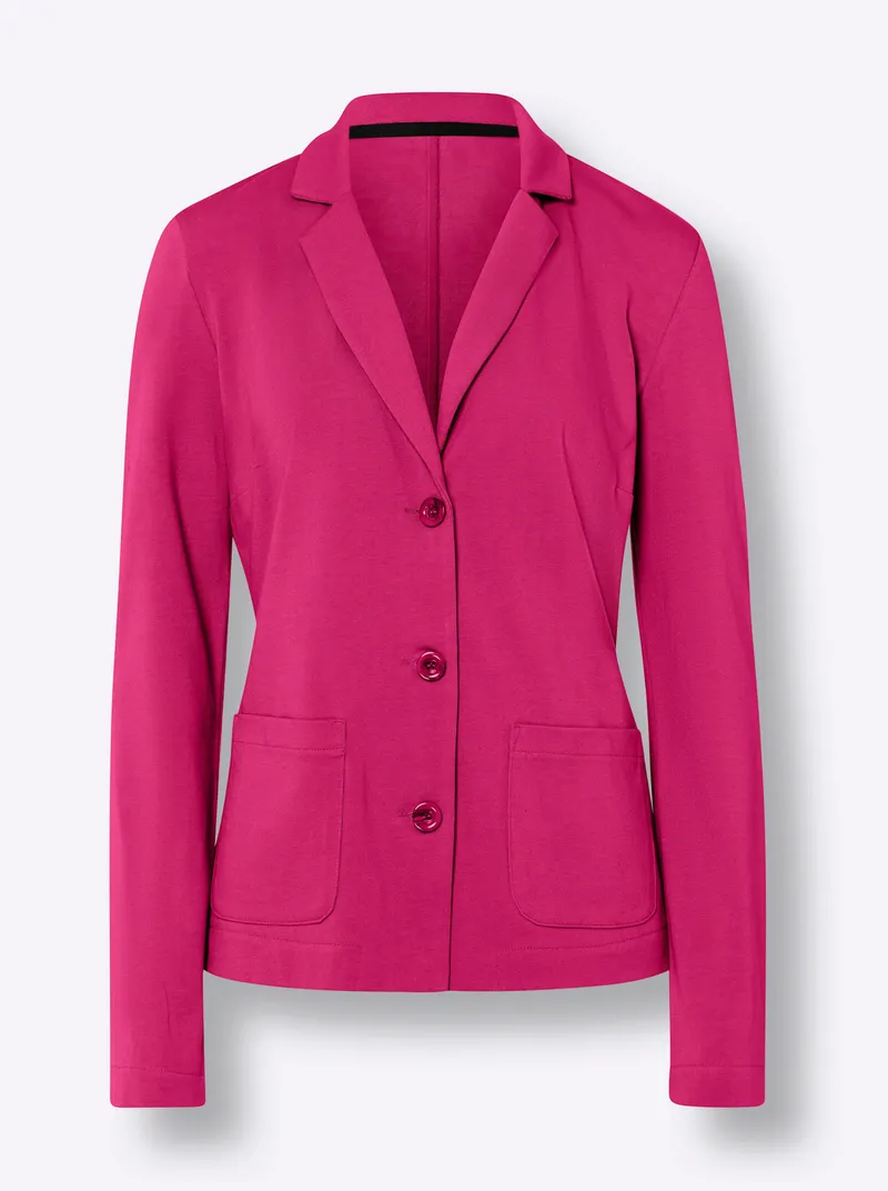 heine Jerseyblazer pink, Pink, – Produktbild 1 von 2