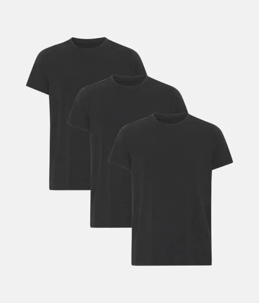 Copenhagen Bamboo Copenhagen Bamboo 3er-Pack schwarzes Bambus-T-Shirt – Produktbild 1 von 4
