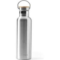 eTHikǝ eTHikǝ Doppelwandige Edelstahl-Wasserflasche mit Bambus-Deckel – Produktbild 1 von 1
