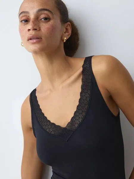 Triumph Triumph Unterhemd | Feel of Modal | weich, Schwarz, – Produktbild 4 von 4
