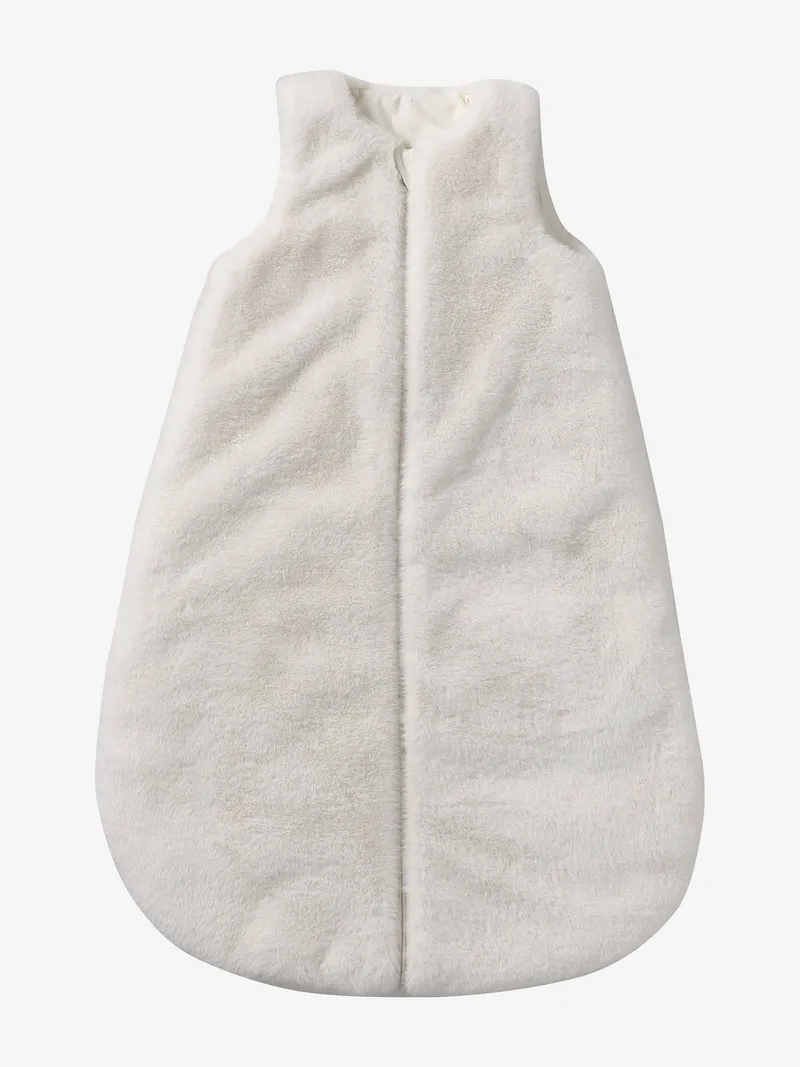 Envie De Fraise Baby Schlafsack mit abnehmbaren Ärmeln mit Webpelz TOG 2, Wollweiß, – Produktbild 2 von 4