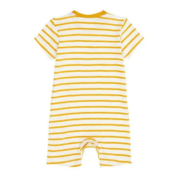 Sense Organics sense-organics Baby Strampler/Romper *Streifen gelb* Gots Bio | Sense Organics – Produktbild 2 von 2