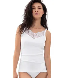 mey Mey Damen Spaghetti-Top Organic mit Spitze Bio-Baumwolle – Produktbild 1 von 1