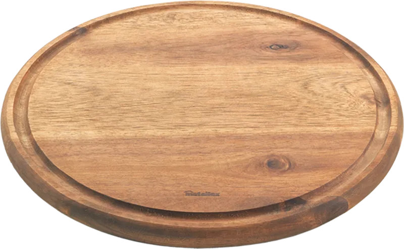 Metaltex Metaltex Schneidebrett rund aus Akazienholz 24 cm, Braun, – Produktbild 2 von 5