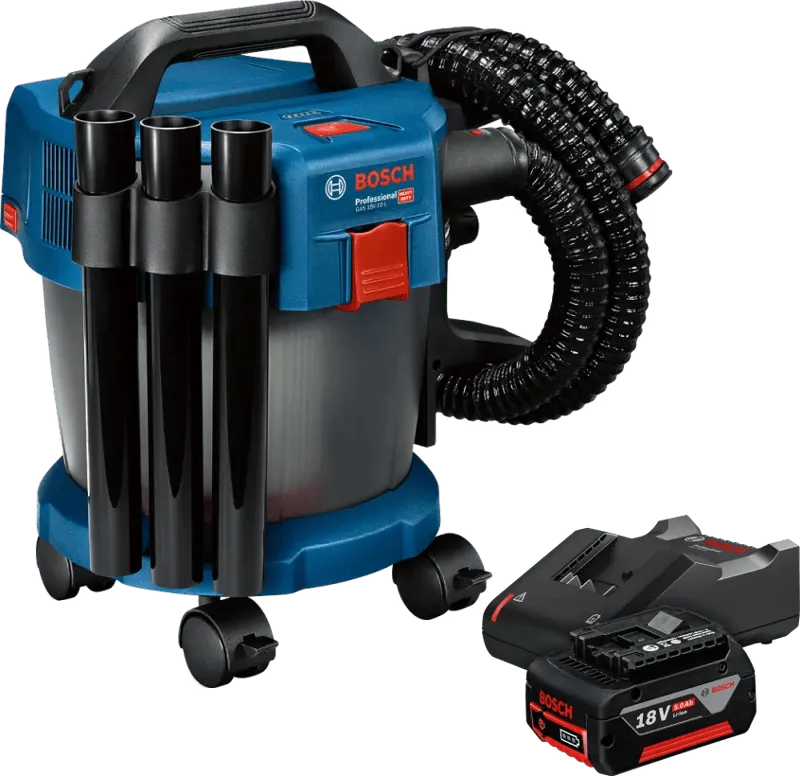 Bosch Professional Bosch Professional GAS 18V-10 L 5,0 Ah GBA Akku Starterset – Produktbild 1 von 1
