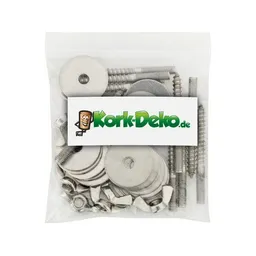 Kork-Deko Kork-Deko 40-teiliges Schrauben-Set zum Selbstbau von Vogelbedarf (DIY) – Produktbild 1 von 1