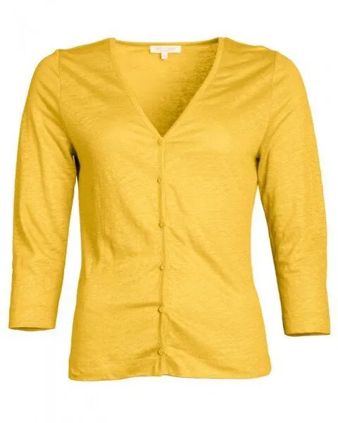 Alma & Lovis Alma & Lovis Kurzjacke aus Leinen | Linen Jacket, Yellow, – Produktbild 1 von 2
