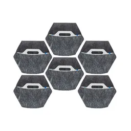 CitySens CitySens 6er-Pack Wand-Blumentopf mit Textilbezug und automatische Bewässerung – Produktbild 1 von 1