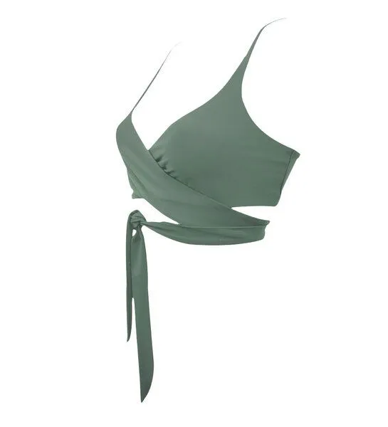 Anekdot Anekdot Bikini Top Lin, Green, – Produktbild 3 von 4