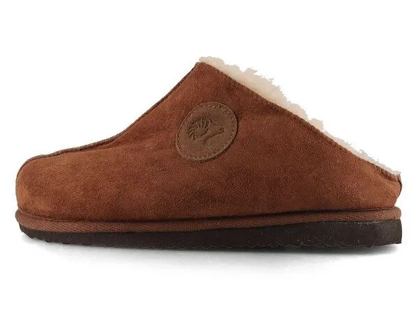Lammbock Lammbock Lammfell Hausschuhe Lammbo Pantoffeln unisex, Braun, – Produktbild 3 von 3