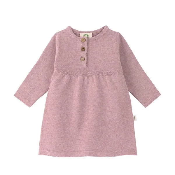 Lässig Lässig Kleinkind Strickkleidchen Garden Explorer GOTS bezaubernd, Light pink, – Produktbild 1 von 2