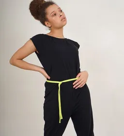 Lena Schokolade Lena Schokolade Jumpsuit Overall versch. Kordeln aus Bio-Jersey – Produktbild 1 von 1