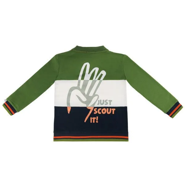 Marraine Kids Marraine Kids Sweater aus Bio Baumwolle "Just Scout it" – Produktbild 3 von 4