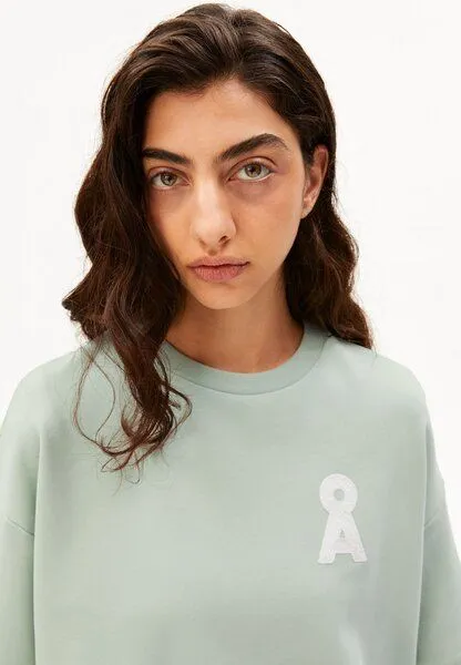ARMEDANGELS ARMEDANGELS BAMIKAA Damen Sweatshirt aus Bio-Baumwolle, Foam, – Produktbild 3 von 4