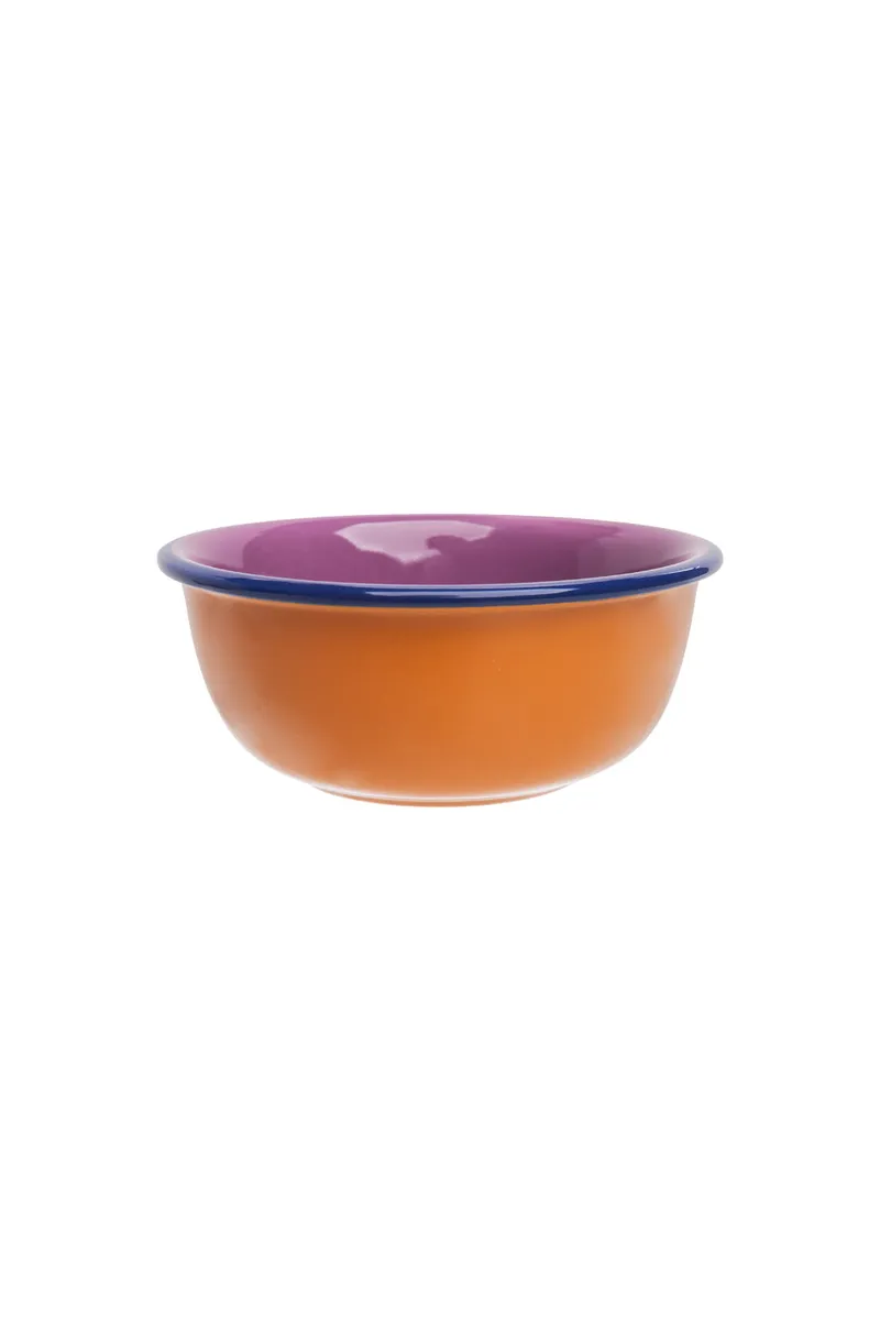 Tranquillo Schüssel COLOURI Orange – Steinzeug - orange – Produktbild 1 von 2