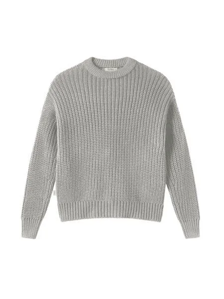 FUXBAU FUXBAU 4Seasons Frauen Strickpullover, Grau, – Produktbild 3 von 4