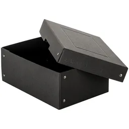 Falken Falken Aufbewahrungsbox 'PURE Box' Black, DIN A5, 100 mm Höhe – Produktbild 1 von 1