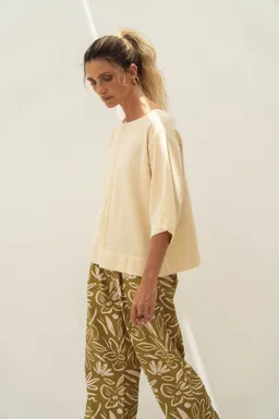 Näz Näz Damen vegan Oberteil Sari Beige – Produktbild 1 von 1