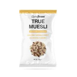 GymBeam Food GymBeam True Müsli 500 g Schokoladenbanane – Produktbild 1 von 1