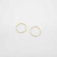 fejn jewelry fejn jewelry Creole 'shiny mini hoops' – Produktbild 1 von 1