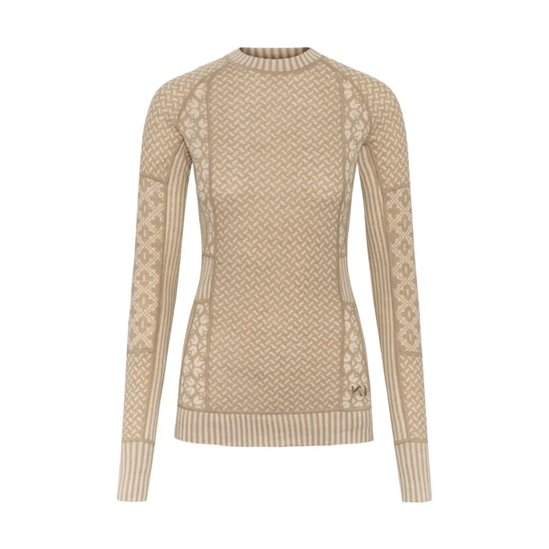 Kari Traa Langärmeliges UnterziehTrikot Kari Traa Smekker, Beige, – Produktbild 2 von 2