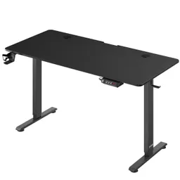 Casaria® Casaria Casaria Höhenverstellbarer Schreibtisch Schwarz 140x60x73-118cm – Produktbild 1 von 1
