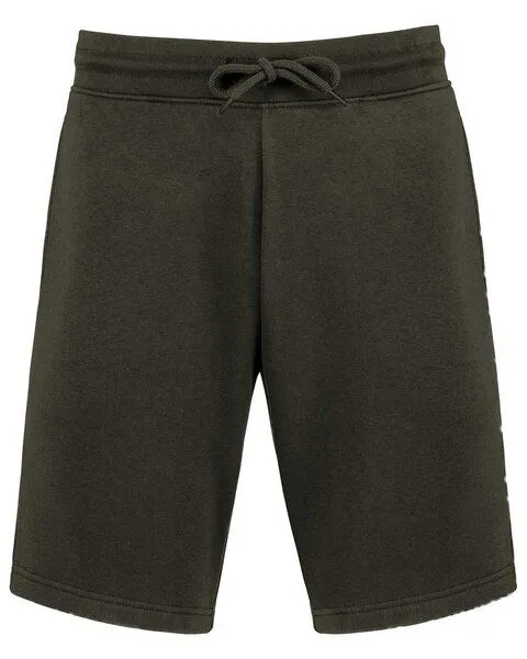YTWOO YTWOO Schwere Herrenshorts 300 g/m² aus Bio-Baumwolle und Recyceltem Polyester, Khaki, – Produktbild 3 von 4
