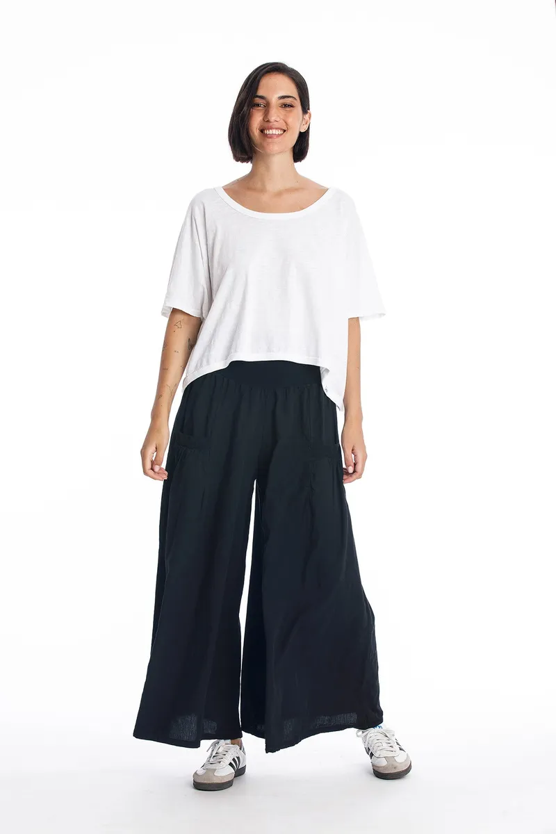RAVENS VIEW IBIZA RAVENS VIEW IBIZA Damen vegan Top Square Weiß, Weiß, – Produktbild 1 von 2